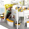 Client : LION Foundation - Cochlear (USA) :: Création de stands en 3D