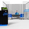 Client : Samsung :: Mobilier de présentation Convergeance.