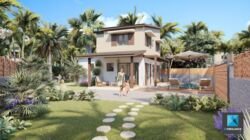 image 3d maison la réunion - ile de la réunion - résidence