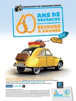Voiture Citroën 2CV en 3D