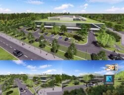 perspective 3d batiment