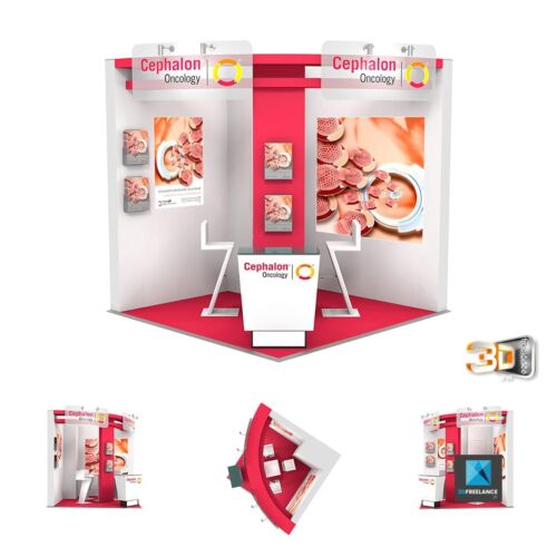 Stand parapluie - Design de Stand en 3D