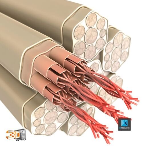 Irritation d'un nerf en 3D