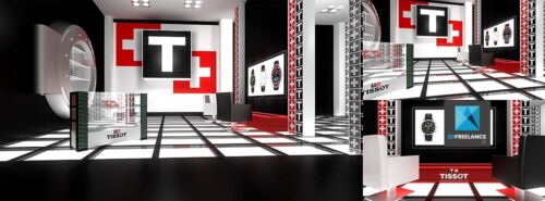 design 3d freelance stands lepage tissot