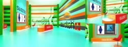 Designer 3D d'un corner shop pour Swatch