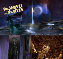 Jeu Vidéo Dr Jeckyll and Mr Hyde (Sony Playstation) | Infographiste 3D