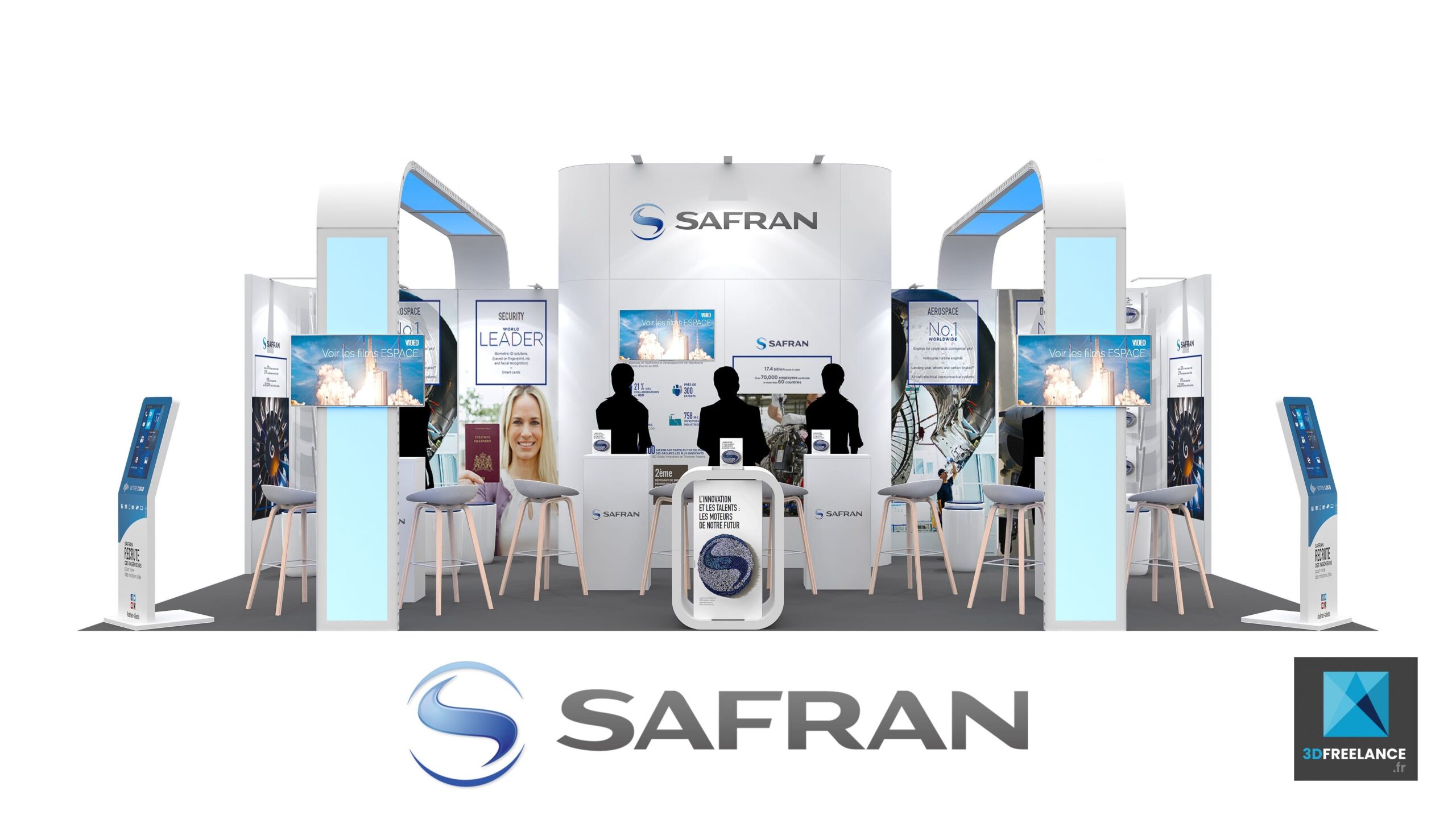 freelance 3d stands