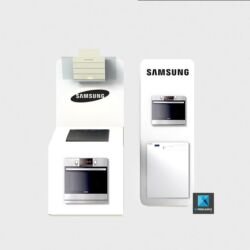 Concepteur de meubles de présentation pour appareils de cuisines