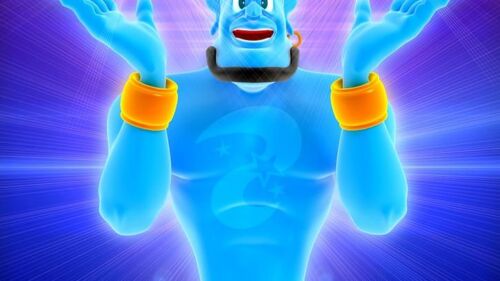 personnage 3d génie