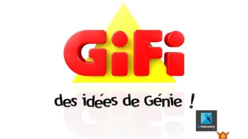 Création du logo officiel en 3D | Client: GIFI