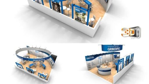 Client: Grimonprez | Conception de Stand d'exposition