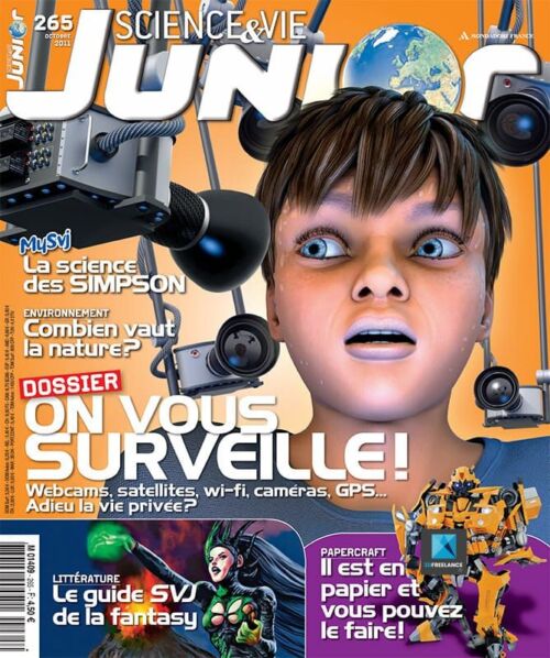 illustrateur 3d magazines science et vie