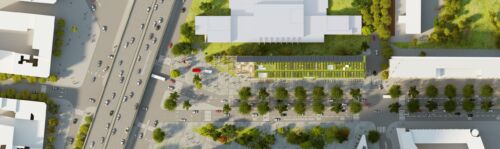 plan de masse - image 3d concours