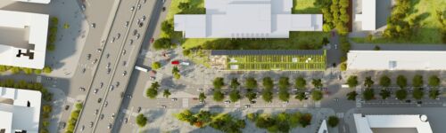 plan de masse - image 3d concours