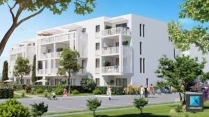 infographiste 3d architecture freelance Perpignan - perspective résidence