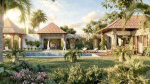 image 3d villa ile maurice