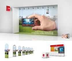 Création de PLV pour les magasins SFR