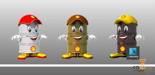 infographiste mascotte 3d yacco