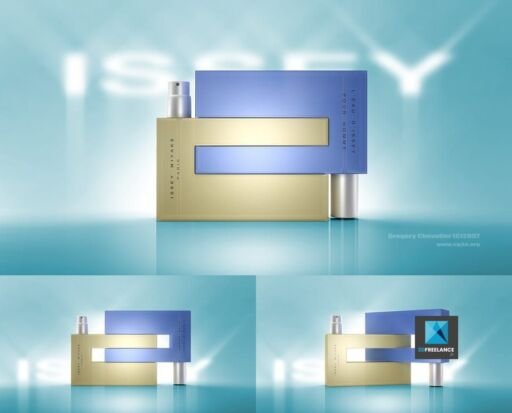 Parfum L'Eau d'Issey | Agence: BPI | Packshot produit en 3D