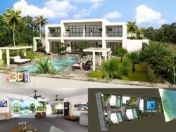 Résidence Balinéa (Ile Maurice) | Images de Synthèse 3D