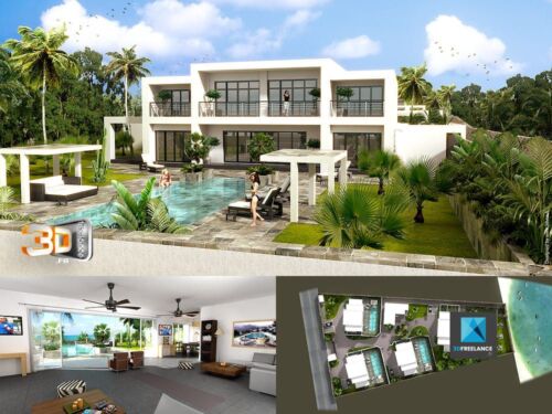 Résidence Balinéa (Ile Maurice) | Images de Synthèse 3D
