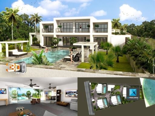 Résidence Balinéa (Ile Maurice) | Images de Synthèse 3D