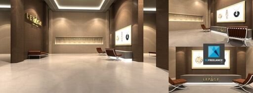 Visite virtuelle 3D d'un corner shop Lepage