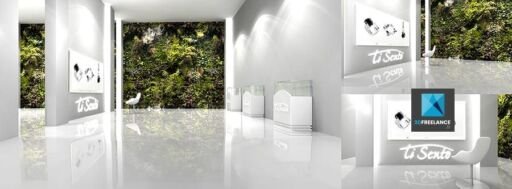 Création d'un corner shop Corner pour Ti Sento