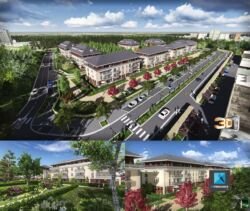 Client: GLI Patrimoine | Résidence Les Jardins des Lys | perspectiviste architecture