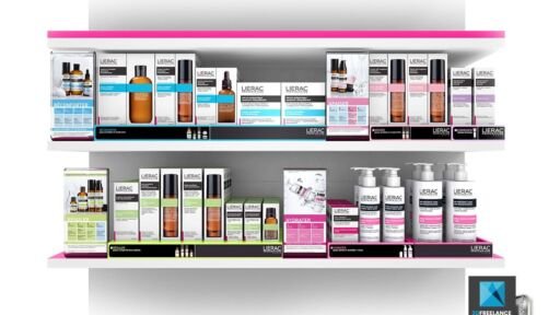 Conception d'une étagère de vente