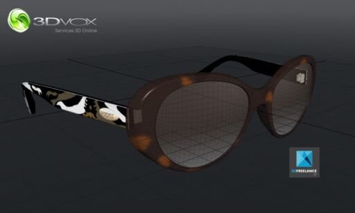 illustration 3d lunette