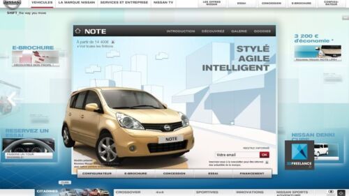 nissan note 3d