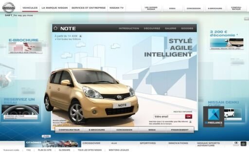 nissan note 3d