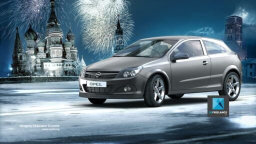 Création d'une affiche en images de synthèse