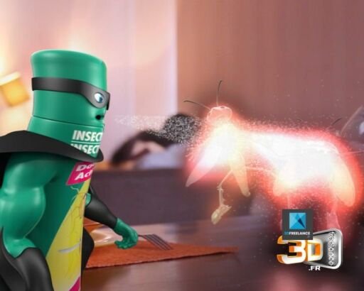 ORO le personnage modelisé en 3D