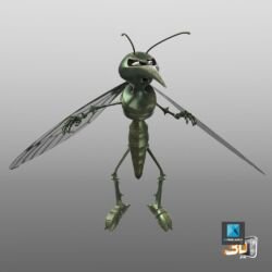 Modélisation et rig du personnage en 3D