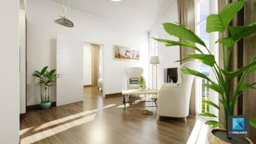 perspective 3d architecture sejour - maison de retraite - EHPAD