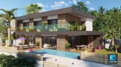 perspective 3d architecture - villa Nouvelle-Calédonie Nouméa - freelance