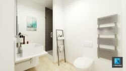 perspective 3d salle de bain
