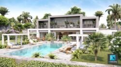 perspective 3d villa ile maurice - mauritius