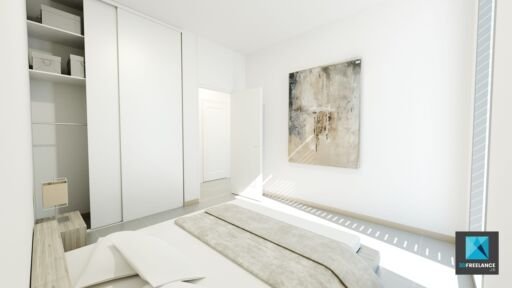 image 3d chambre a coucher