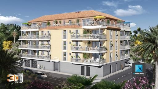 Lotissement en 3D | Image 3D Architecture