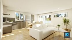 image 3d salle à manger