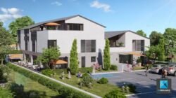 perspective 3d logements collectifs - résidence Lyon