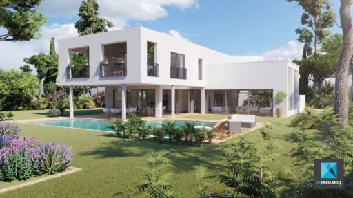 perspective 3D extérieure