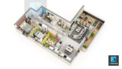 plan 3d appartement prix tarif devis