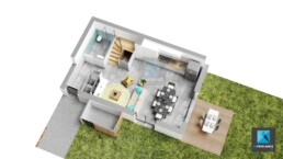 plan de vente 3d architecture appartement Haute-Savoie Auvergne-Rhône-Alpes