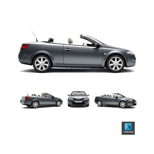 Perspectives 3D Automobiles Renault Megane Cabriolet