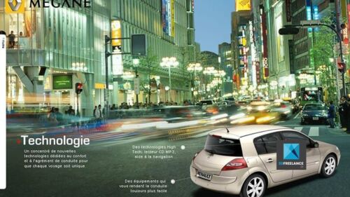 Site de lancement Renault Megane