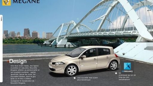 Site de lancement Renault Megane